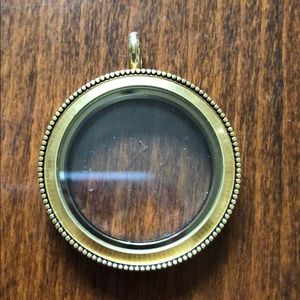 Origami Owl gold locket